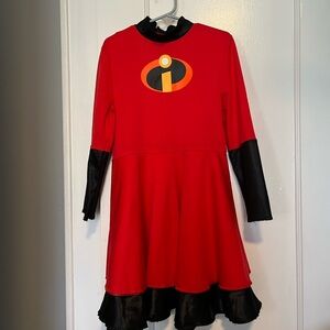 Incredibles Red and Black Kids Costume